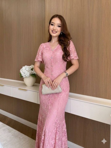 Вечернее платье 101 Rose розовый