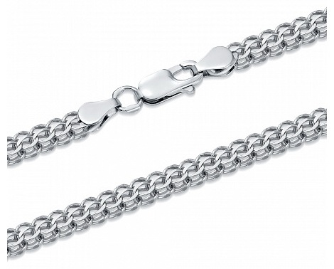 Lucente Silver ПТГР-80_65 длина 65 см, вес 42.13 г серебро, плетение питон