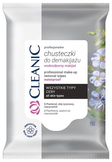 CLEANIC салфетки для снятия макияжа салфетки для снятия макияжа влажные 10 шт