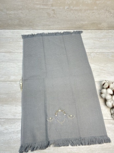 Полотенце Textile Boutique 60x40 см, лен, махровая ткань, 1 шт,