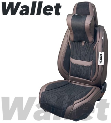Wallet Kia Soluto 2024-2026 коричневый, черный