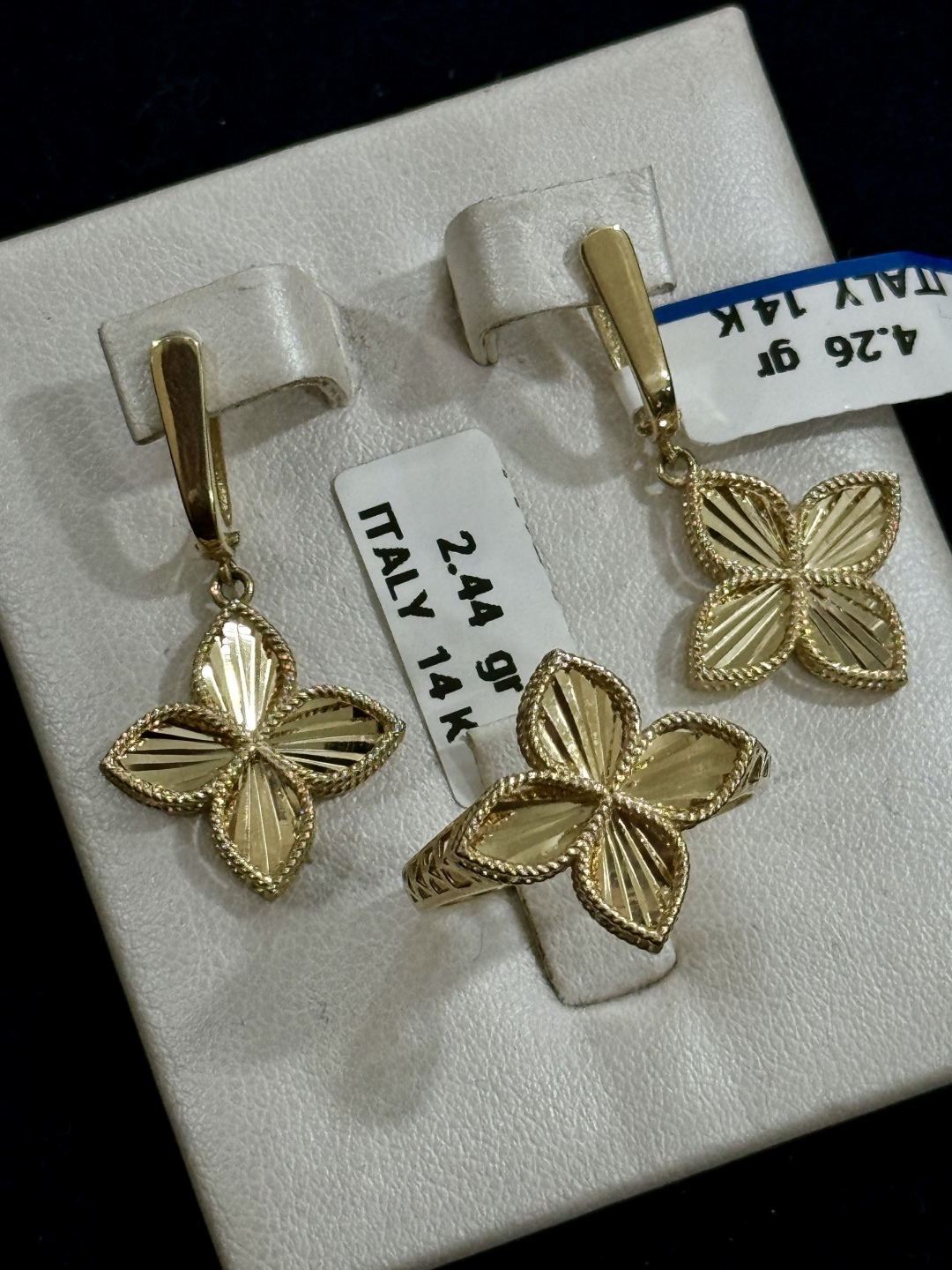 Italy Gold К42624418 вес 6.7 г золото, без вставок