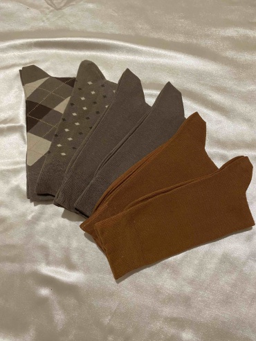 Носки 7Bigstars 6 пар оранжевый, светло-коричневый 40-46
