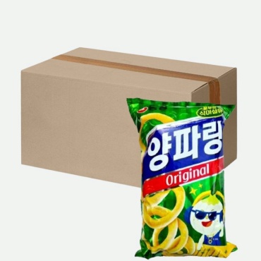 Чипсы NONGSHIM овощные луковые кольца классическое 20 упаковок по 84 г