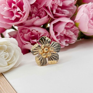 Брошь Xuping Jewelry бижутерный сплав, без вставок