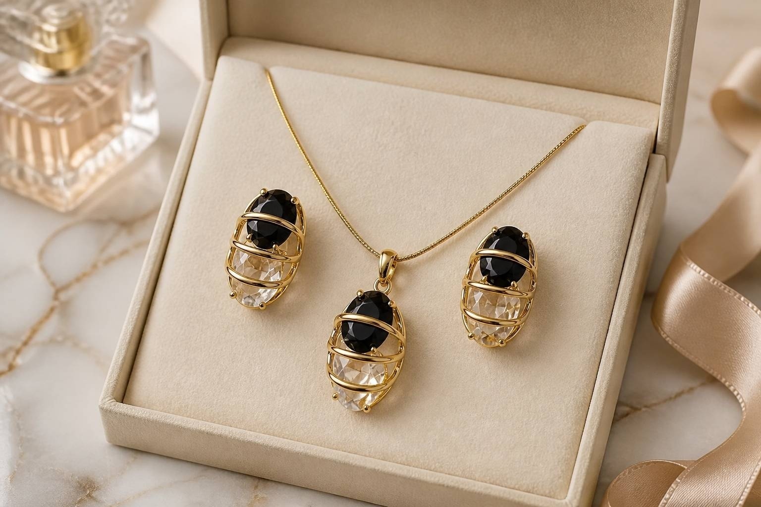 Серьги бижутерный сплав, металл, кристаллы Swarovski