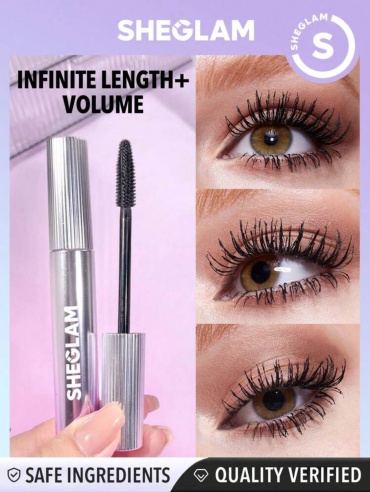 Тушь для ресниц SHEGLAM Flutter Wink Volumizing для объема черный