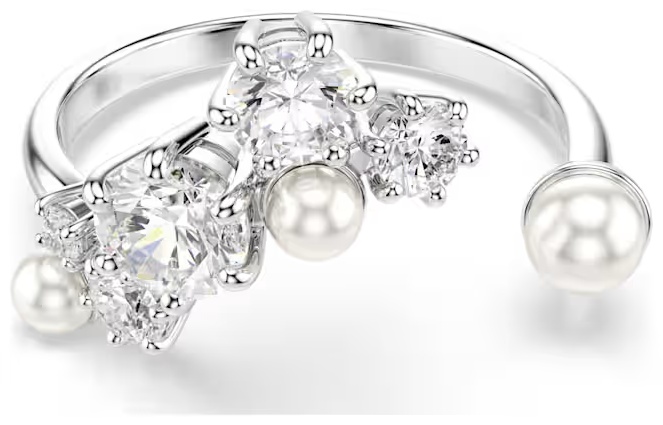 Кольцо Swarovski 5705600 размер 18 бижутерный сплав, цирконий, кристаллы Swarovski