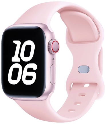 Ремешок BOGEMA для Apple Watch Series 4, Watch Series 5, Watch Series 6, Watch Series 7, Watch Series 8, Watch SE, Watch SE 2nd Gen, Watch SE 3, Watch Series 9 розовый