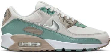 Кроссовки Nike WMNS AIR MAX 90 NN PRM зеленый, серый, молочный