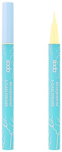 Soda Подводка маркер с кисточкой S-CLASS #overpowered подводка желтый 208 level-up