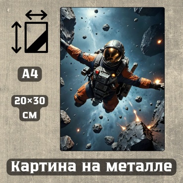 Sequoia VERS картина Картина на металле а4 Современный стиль Арт-тема 20*30см 20x30 см