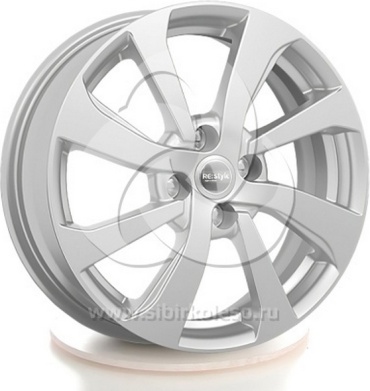 K&K КС893 Сильвер 60.1 6x16/4x100 D60.1 ET50 4 диска черный, серебристый, графит