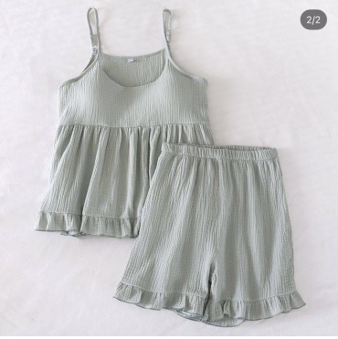 Комплект Sweet muslin бирюзовый
