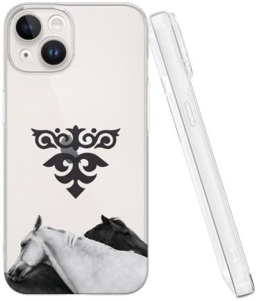 Чехол Mcover для Apple iPhone 14 рисунок