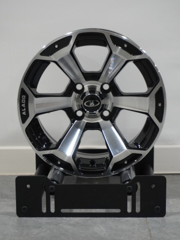RNO 1 6x13/4x98 D58.6 ET-10 4 диска черный, серебристый