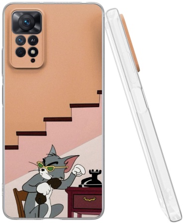 Чехол Mcover для Redmi Redmi Note 11 Pro, Redmi Note 12 Pro рисунок
