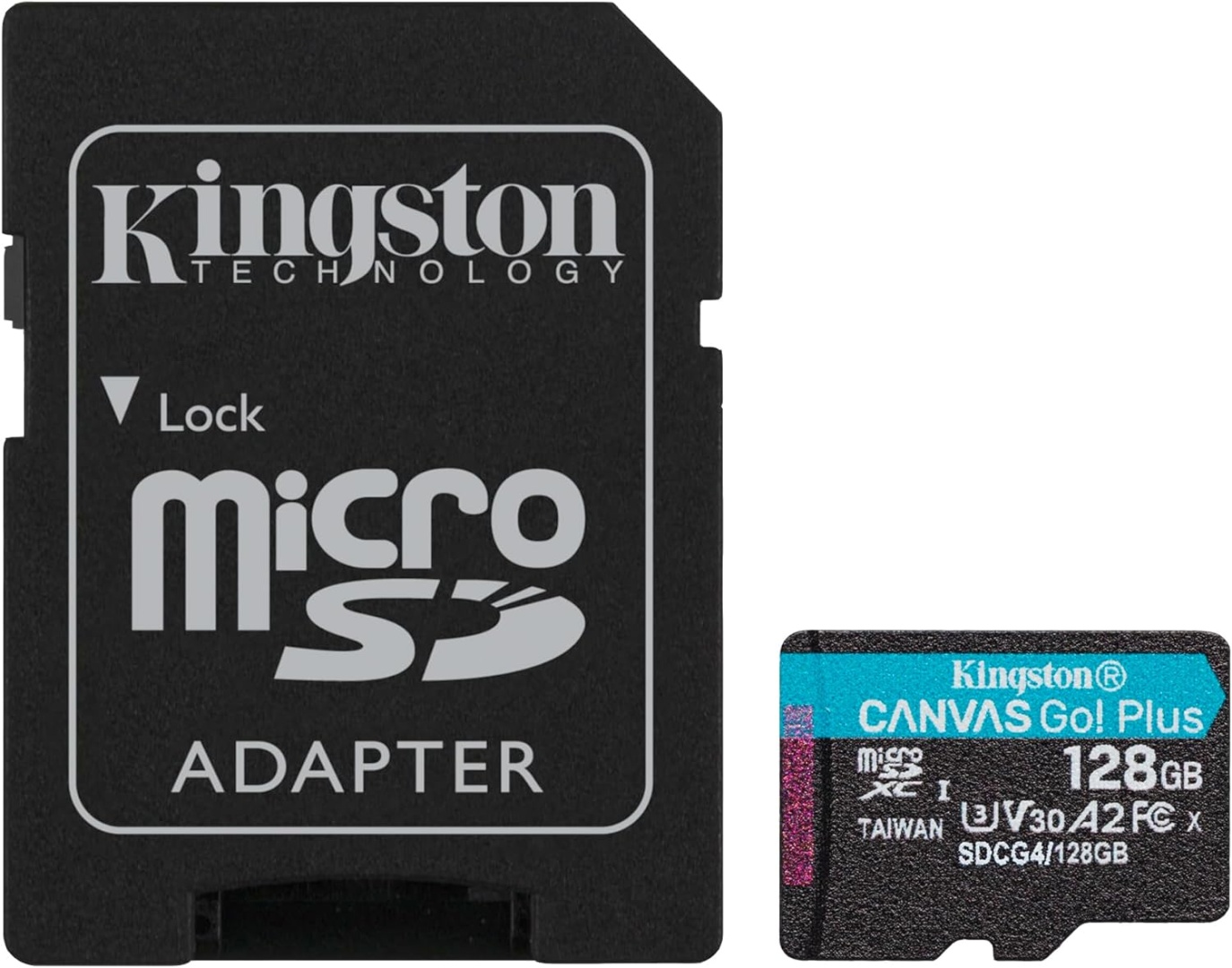 Карта памяти Kingston microSD Class 10 U3 SDCG4 128 Гб