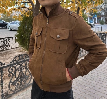 Бомбер Luppo коричневый