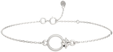 Lucente Silver ZO-06D0078_18 длина 18 см, вес 1.29 г серебро, плетение фантазийное