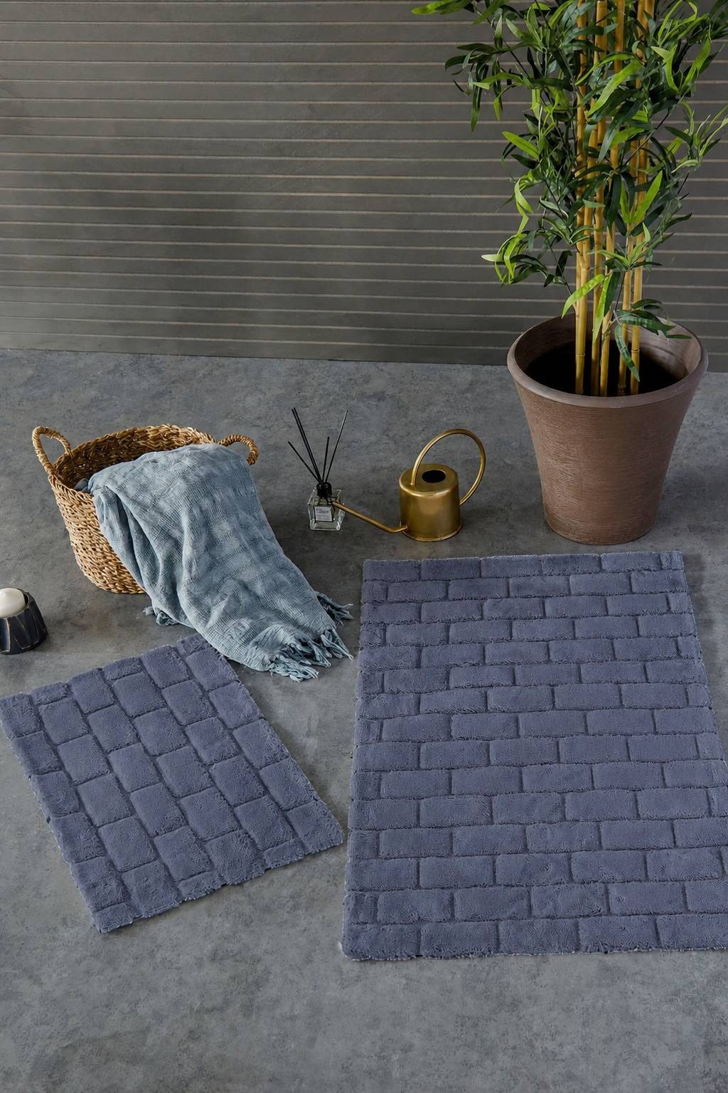 Iyi Geceler Istanbul комплект ковриков Wall 100x60 см, хлопок