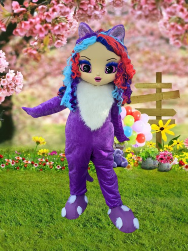 Карнавальный костюм Event Mascot Кукла ЛОЛ кошка ростовая кукла карнавальный костюм  мультиколор