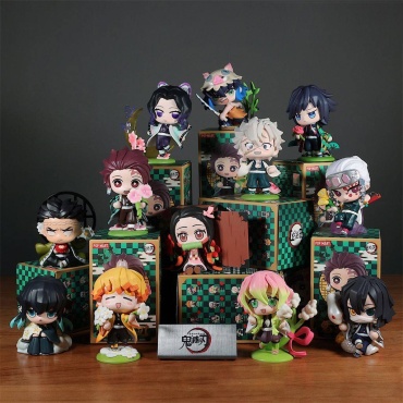 Клинок, рассекающий демонов/Demon Slayer/Kimetsu no Yaiba 9 см 12 шт