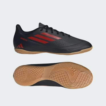 Бутсы adidas красный, черный