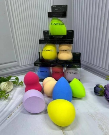 MAC Styler спонж скошенный, спонж капля полиуретан 1 шт