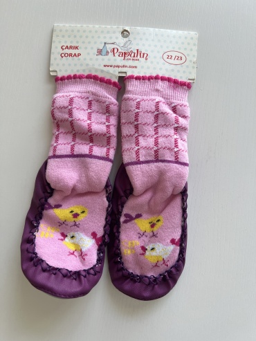 Пинетки Papulin 2345 розовый 20, 21