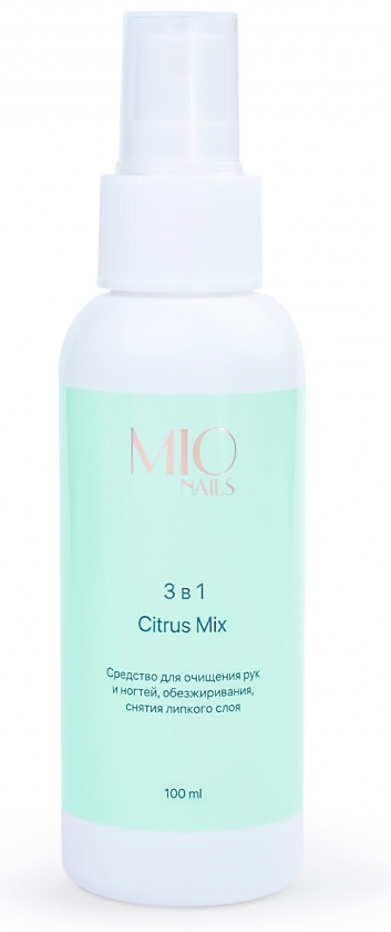 Mio Nails mio обезжириватель, средство для снятия липкого слоя 100 мл