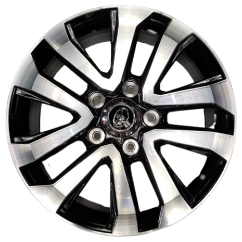 Wheels 5302 8x18/5x150 D110 ET45 4 диска черный, серебристый