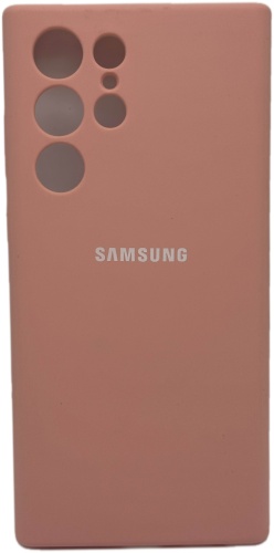 Чехол для Samsung Galaxy S22 Ultra розовый