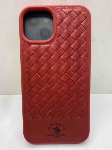 Чехол Santa Barbara Polo & Racquet Club для Apple iPhone 13 Pro бордовый