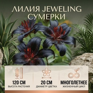 Лилия Лилия jeweling сумерки