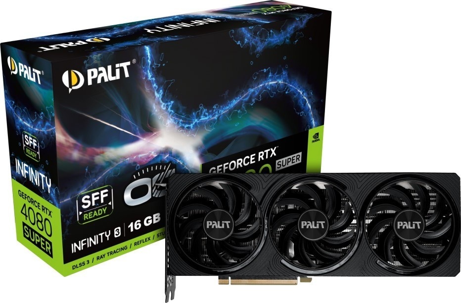 Видеокарта Palit GeForce RTX 4080 SUPER Infinity 3 OC 16 Гб
