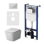 AM.PM унитаз с инсталляцией Spike, керамика