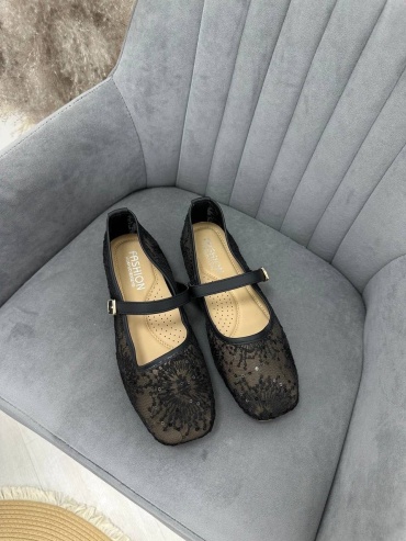 Балетки FASHION черный