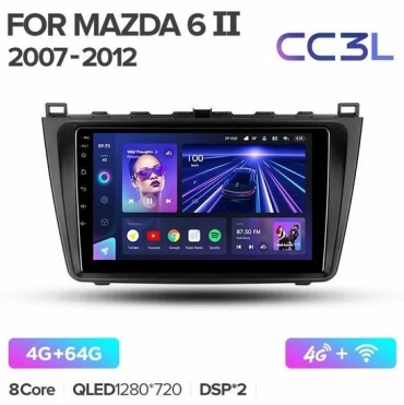 Teyes CC3L в штатное место Mazda