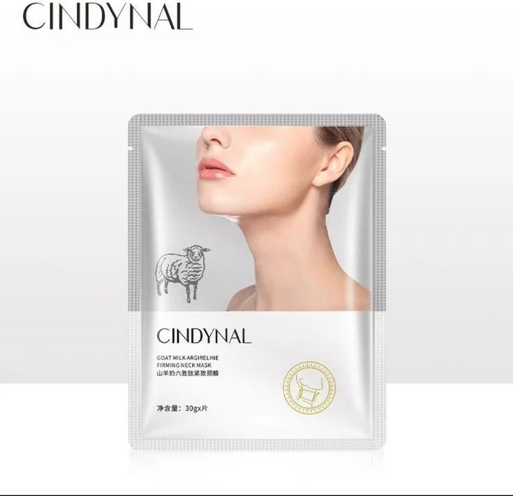 Cindynal маска для шеи Goat Milk Argireline Firming Neck 30 г