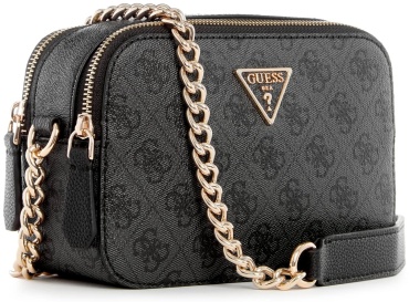 Сумка кросс-боди GUESS искусственная кожа черный