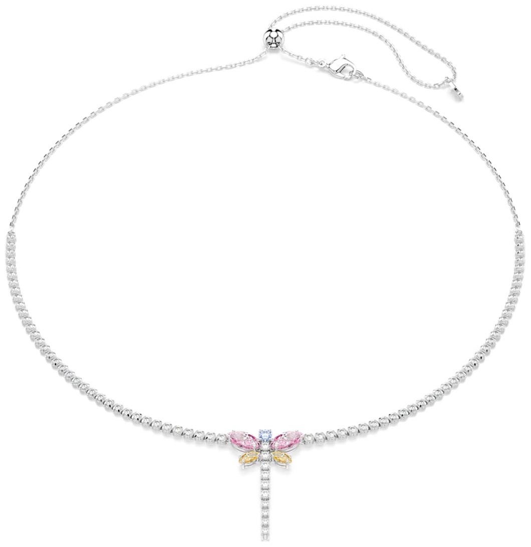 Цепь Swarovski длина 40 см бижутерный сплав кристаллы Swarovski