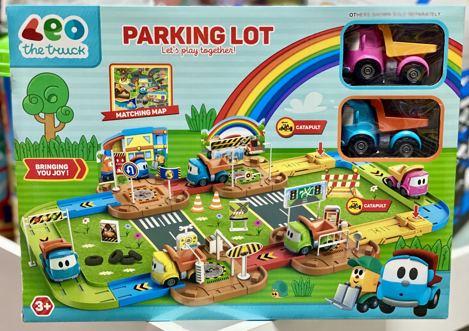 Купить Спецтехника Грузовичок Лева набор дорога 592010, пластик ...