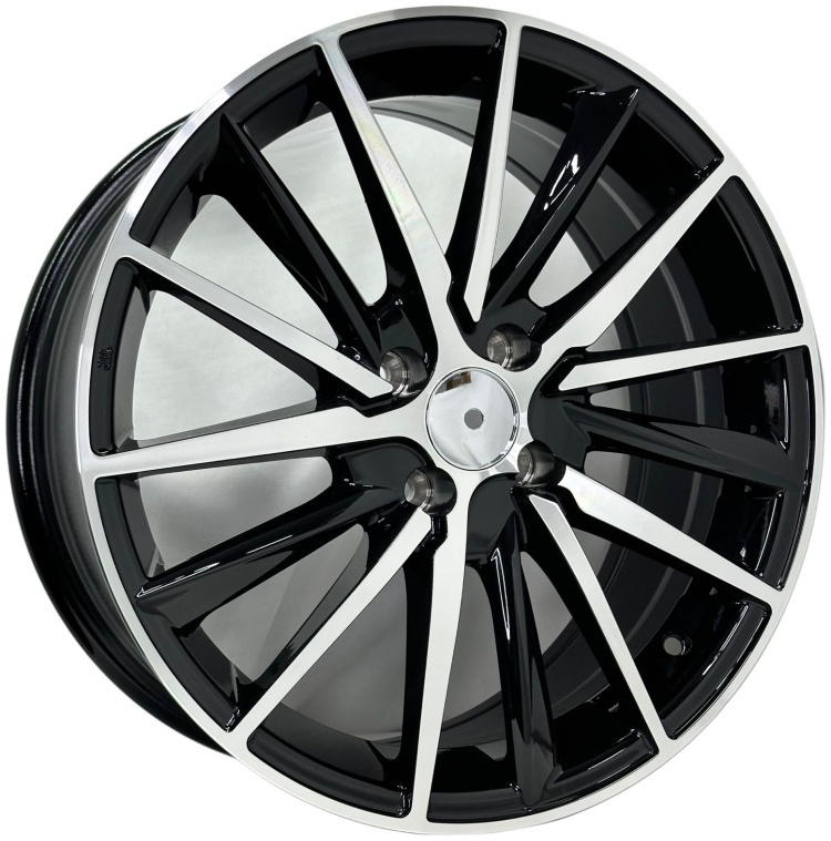 Top Grade 5809WW 7x17/4x100 D67.1 ET35 4 диска черный, серебристый