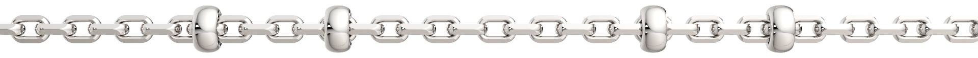 Lucente Silver ZO-0522084A.040_80 длина 80 см, вес 5.08 г серебро, плетение фантазийное