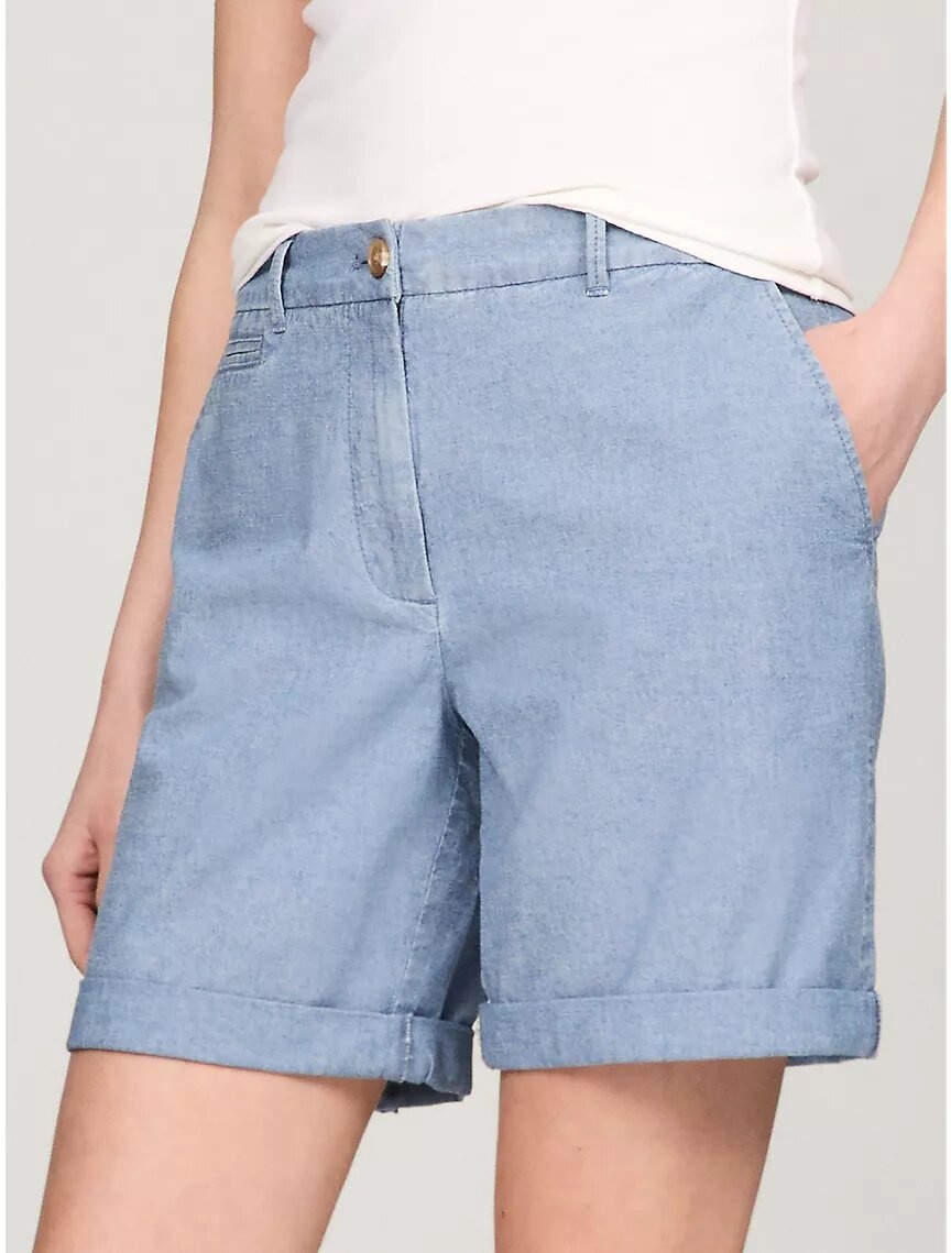 Повседневные шорты Tommy Hilfiger голубой