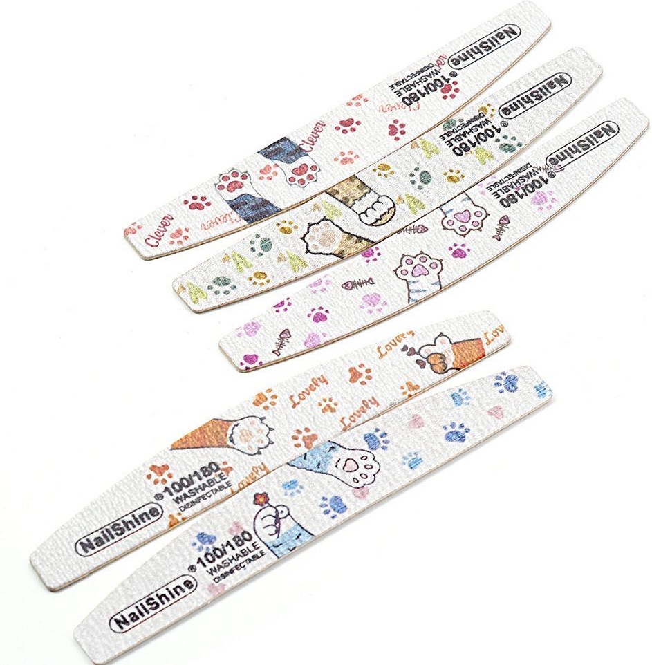 Маникюрная пилка 100/180 5 шт