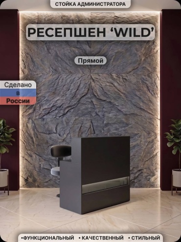 Ресепшен прямой ALANUR 115х50х90 см
