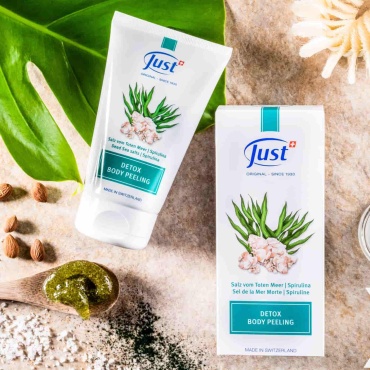 Just пилинг DETOX BODY PEELING СОЛИ МЕРТВОГО МОРЯ 75МЛ 75 мл