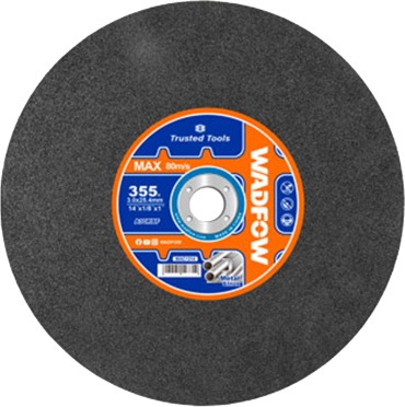 Диск отрезной по металлу 355x25.4х3 мм, WADFOW WAC3314